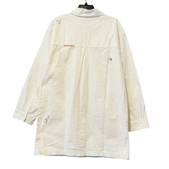 VANS Micro Ditsy Floral Jacket Cotton Unisex Oversized Skate Casual VN00046MFS8 - Picture 3 of 10